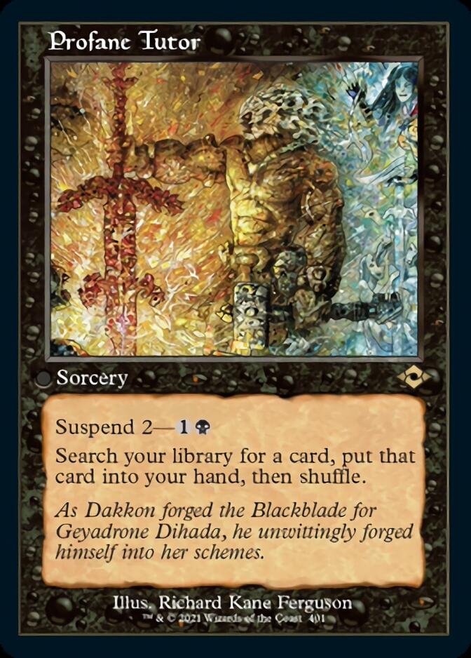Profane Tutor (Retro) [Modern Horizons 2] | Exor Games Truro