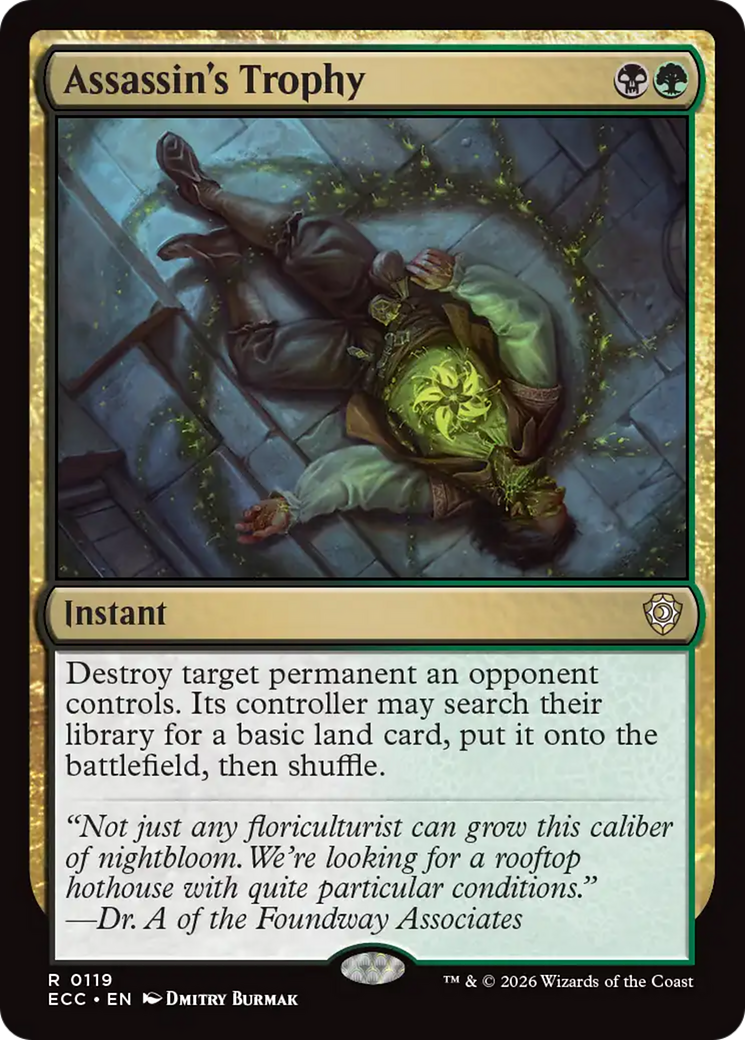 Assassin's Trophy [Lorwyn Eclipsed Commander] | Exor Games Truro