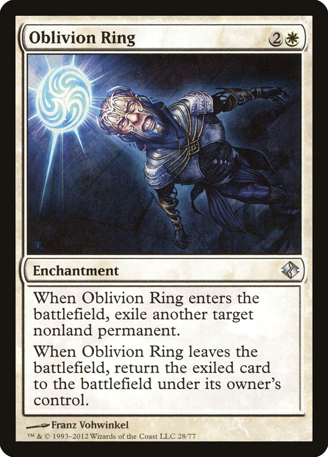 Oblivion Ring [Duel Decks: Venser vs. Koth] | Exor Games Truro