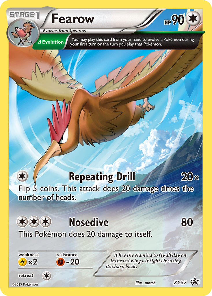 Fearow (XY57) [XY: Black Star Promos] | Exor Games Truro