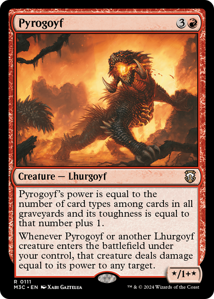 Pyrogoyf [Modern Horizons 3 Commander] | Exor Games Truro