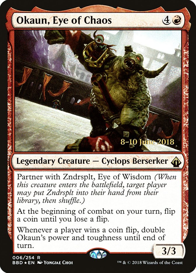 Okaun, Eye of Chaos [Battlebond Prerelease Promos] | Exor Games Truro