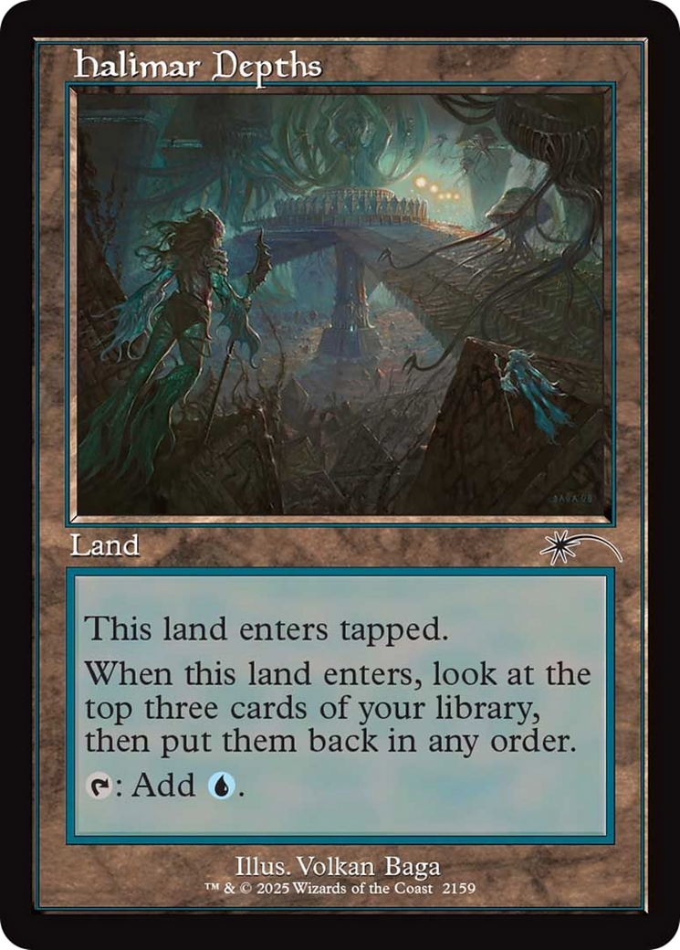 Halimar Depths (Retro Frame) [Secret Lair Drop Series] | Exor Games Truro
