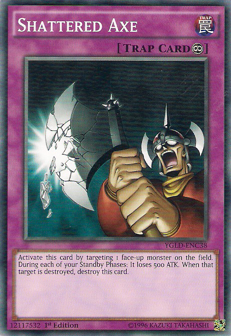 Shattered Axe [YGLD-ENC38] Common | Exor Games Truro