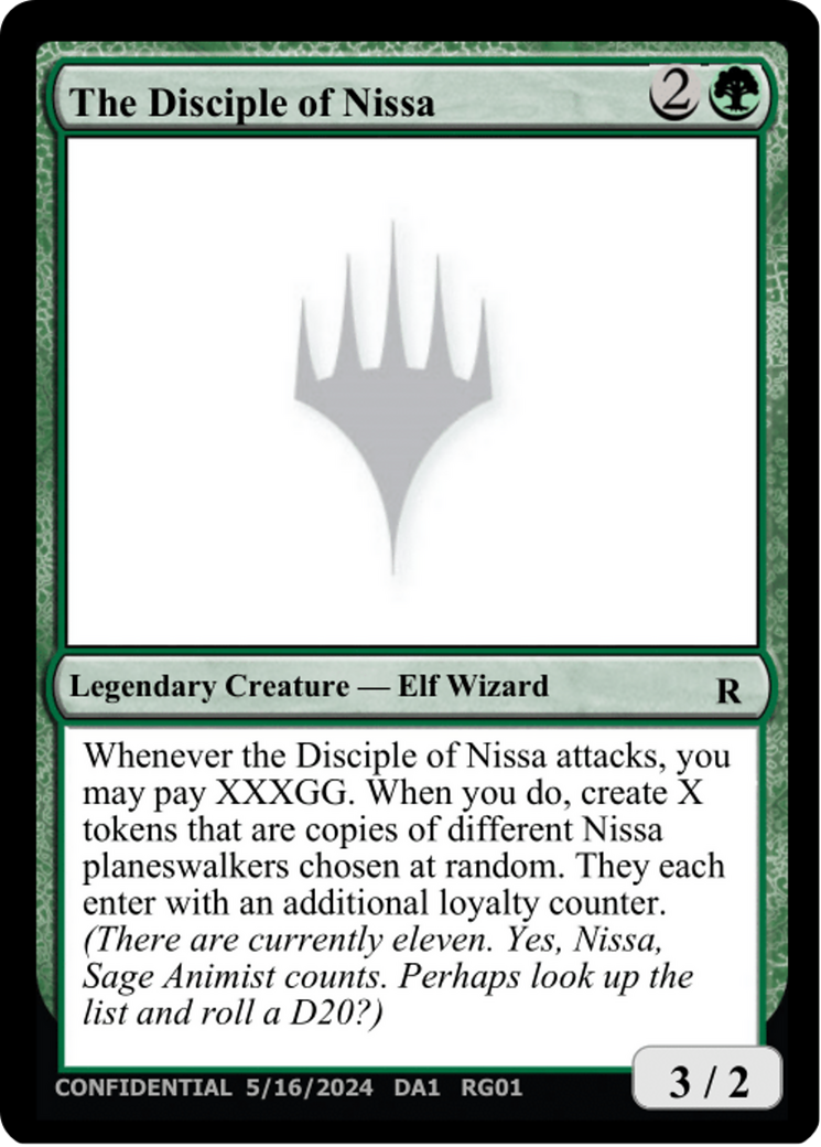 The Disciple of Nissa [Unknown Event] | Exor Games Truro