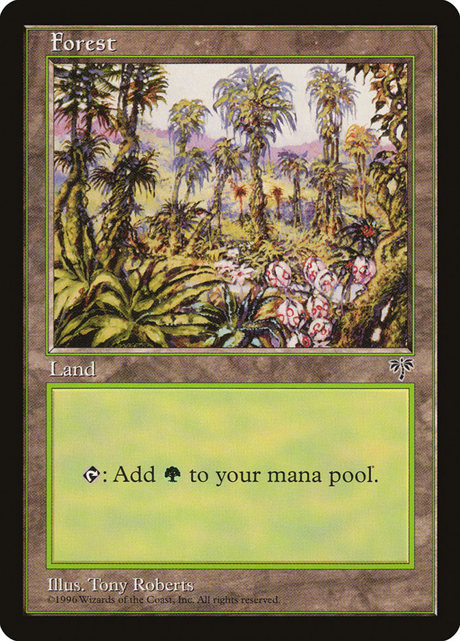 Forest (Flowers Not Opened Bottom Right) [Mirage] | Exor Games Truro