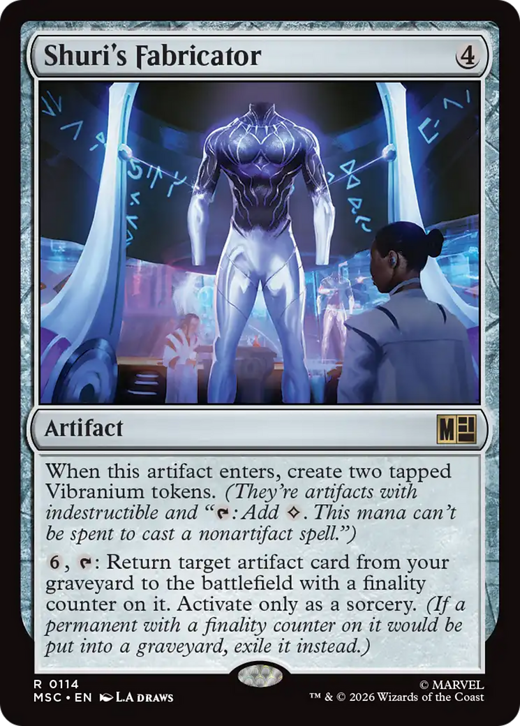 Shuri's Fabricator (Surge Foil) [Marvel Super Heroes Commander] | Exor Games Truro
