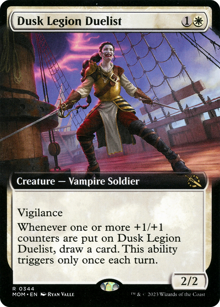 Dusk Legion Duelist (Extended Art) [March of the Machine] | Exor Games Truro