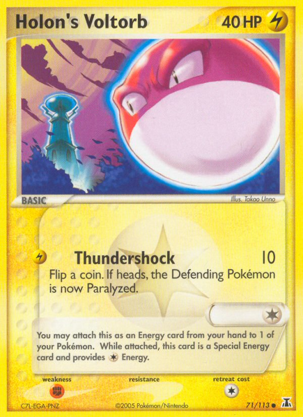 Holon's Voltorb (71/113) [EX: Delta Species] | Exor Games Truro