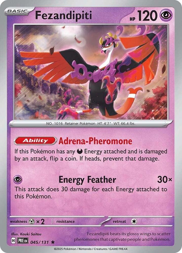 Fezandipiti (045/131) [Scarlet & Violet: Prismatic Evolutions] | Exor Games Truro