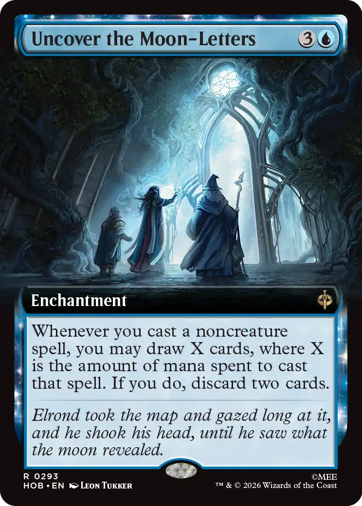 Uncover the Moon-Letters (Extended Art) [The Hobbit] | Exor Games Truro