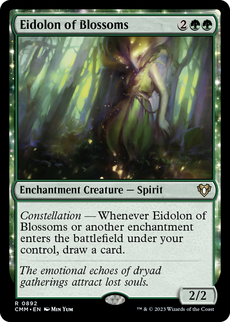 Eidolon of Blossoms [Commander Masters] | Exor Games Truro