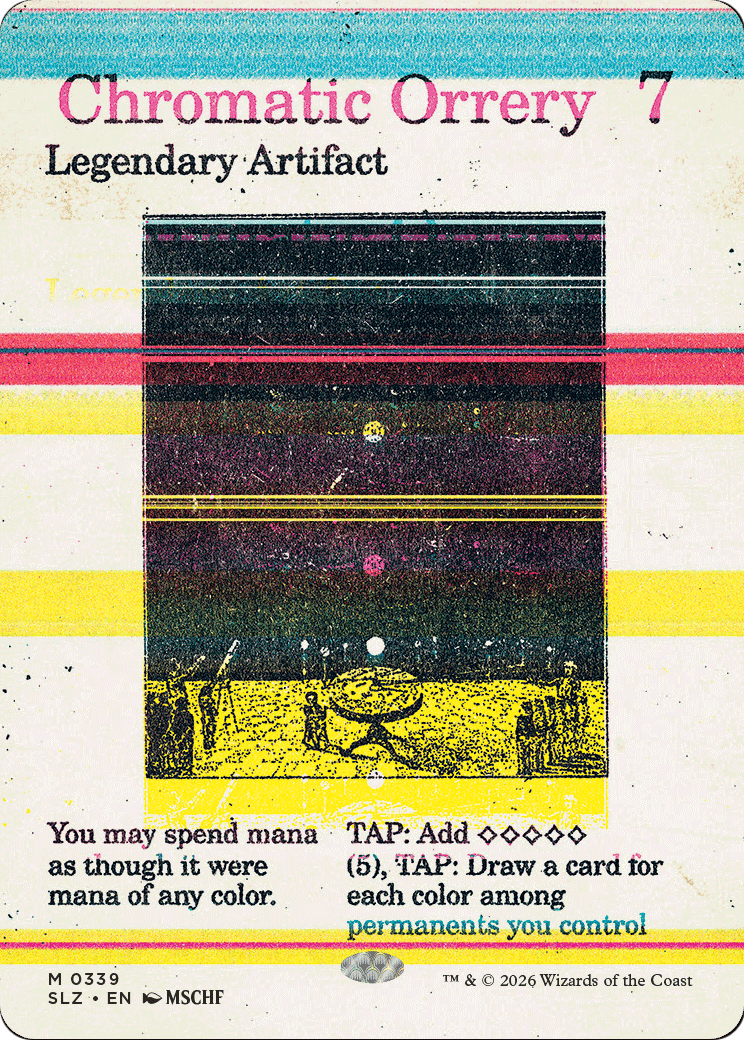 Chromatic Orrery (0339) [Secret Lair x MSCHF: The Zeta Set] | Exor Games Truro