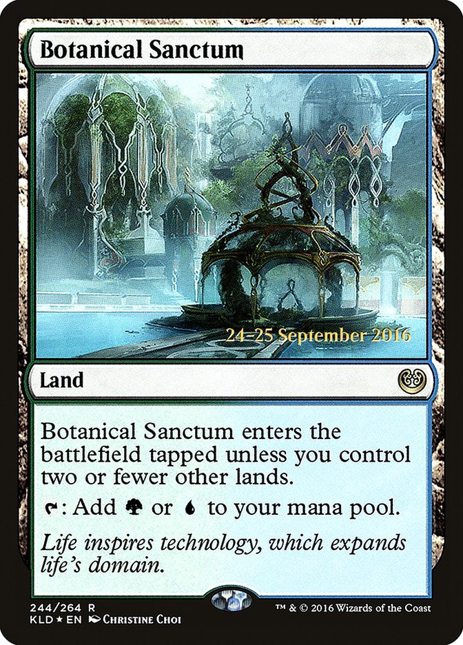 Botanical Sanctum [Kaladesh Prerelease Promos] | Exor Games Truro