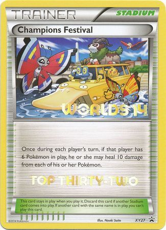 Champions Festival (XY27) (2014 Top Thirty Two) [XY: Black Star Promos] | Exor Games Truro