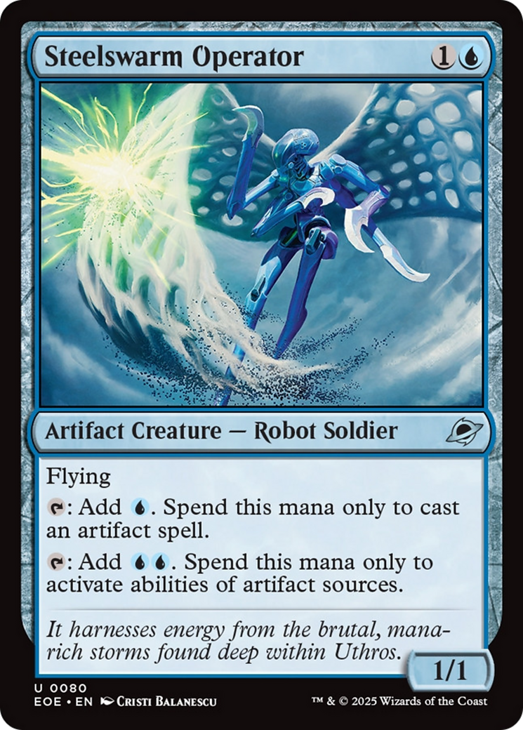 Steelswarm Operator [Edge of Eternities] | Exor Games Truro