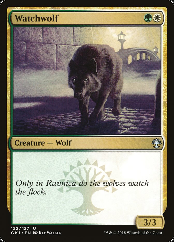 Watchwolf [Guilds of Ravnica Guild Kit] | Exor Games Truro