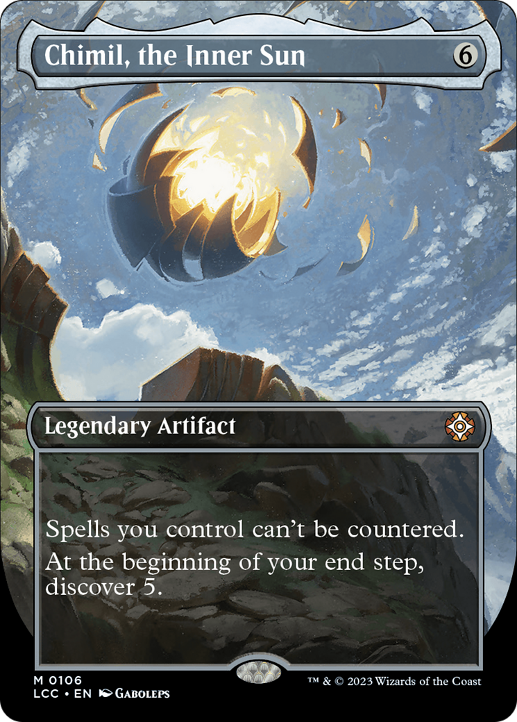 Chimil, the Inner Sun (Borderless) [The Lost Caverns of Ixalan Commander] | Exor Games Truro