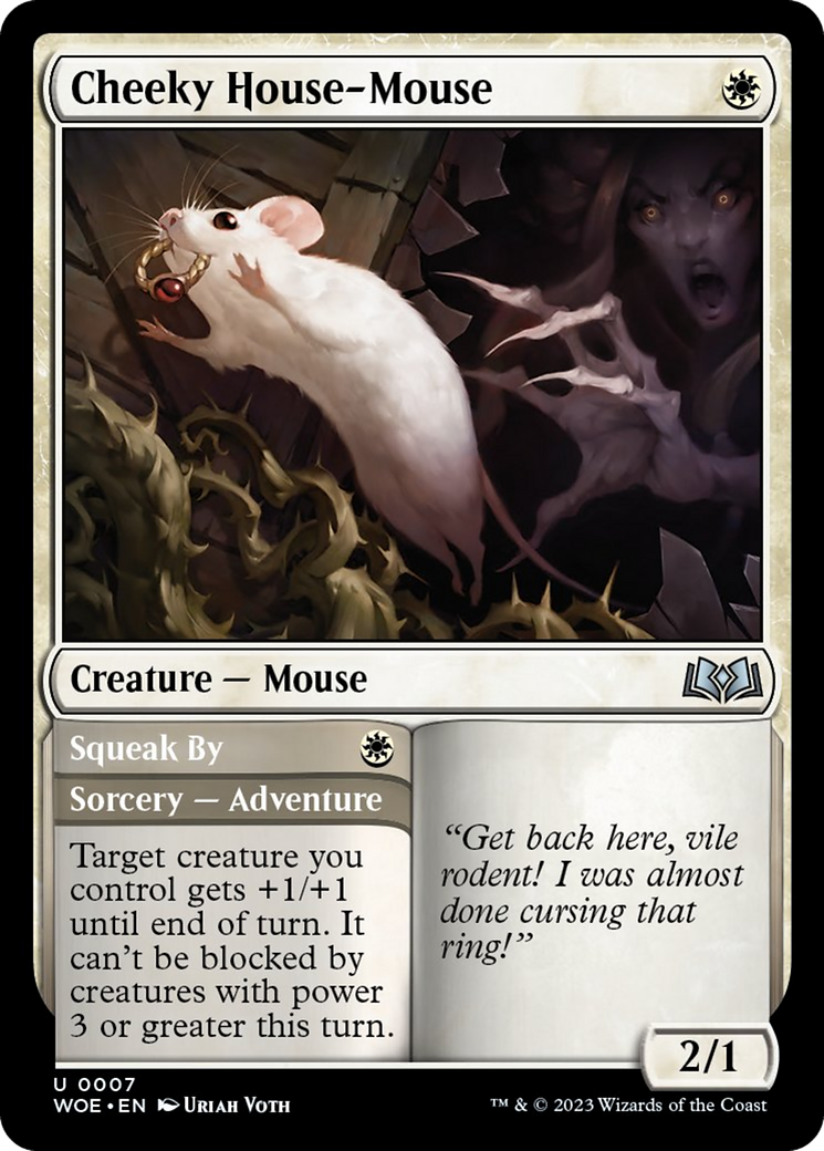 Cheeky House-Mouse [Wilds of Eldraine] | Exor Games Truro