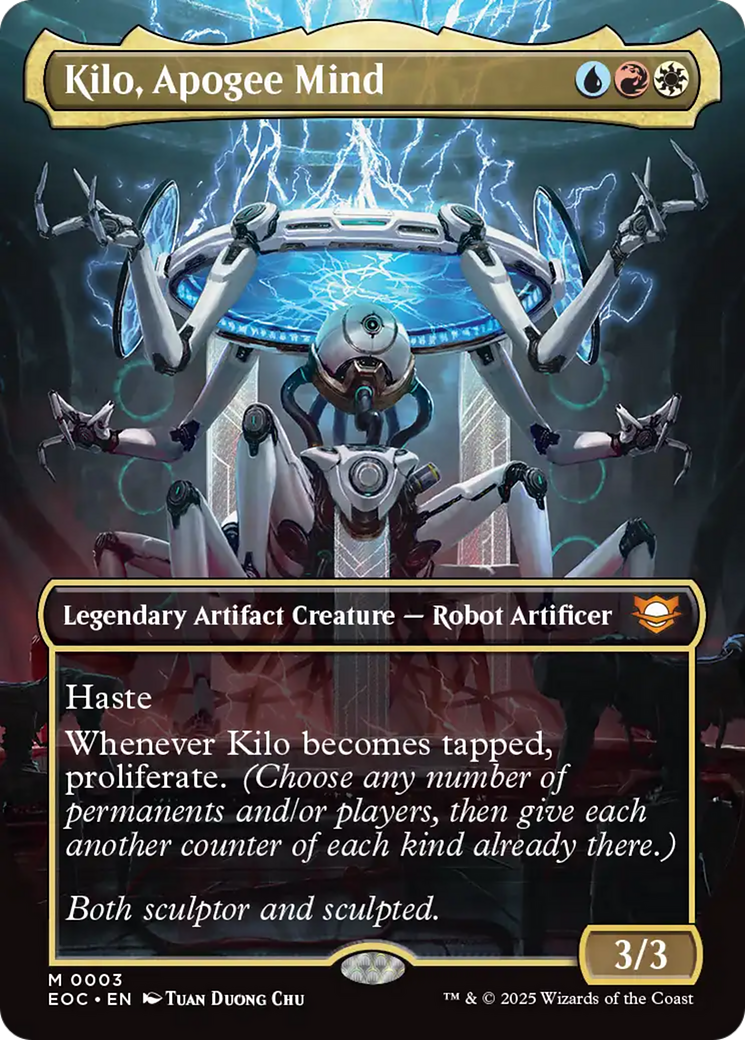 Kilo, Apogee Mind (Borderless) [Edge of Eternities Commander] | Exor Games Truro
