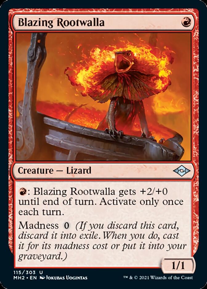 Blazing Rootwalla [Modern Horizons 2] | Exor Games Truro