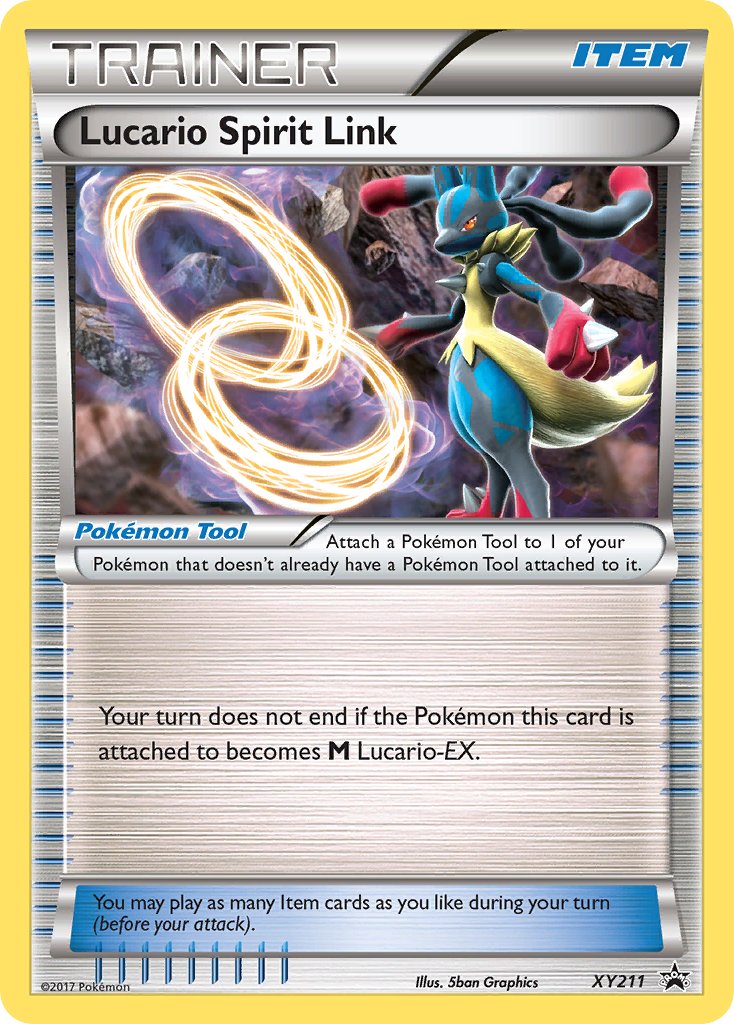 Lucario Spirit Link (XY211) [XY: Black Star Promos] | Exor Games Truro