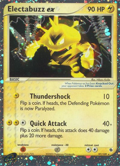 Electabuzz ex (97/109) [EX: Ruby & Sapphire] | Exor Games Truro