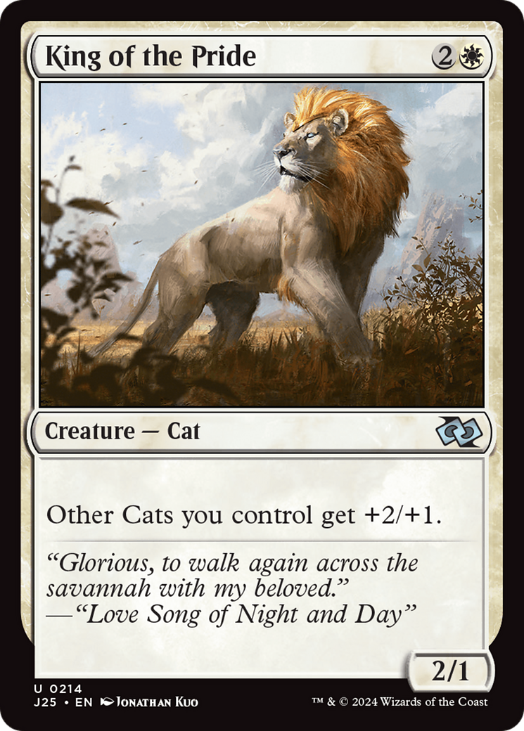 King of the Pride [Foundations Jumpstart] | Exor Games Truro