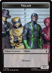 Robot Hero // Villain Double-Sided Token [Marvel Super Heroes Commander Tokens] | Exor Games Truro