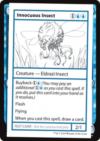 Innocuous Insect (2021 Edition) [Mystery Booster Playtest Cards] | Exor Games Truro