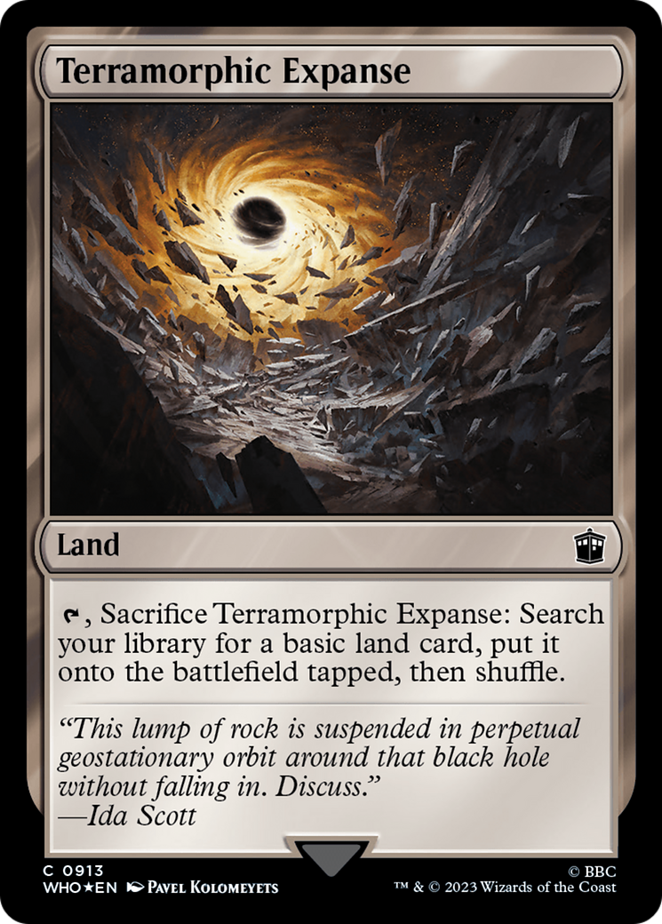 Terramorphic Expanse (Surge Foil) [Doctor Who] | Exor Games Truro