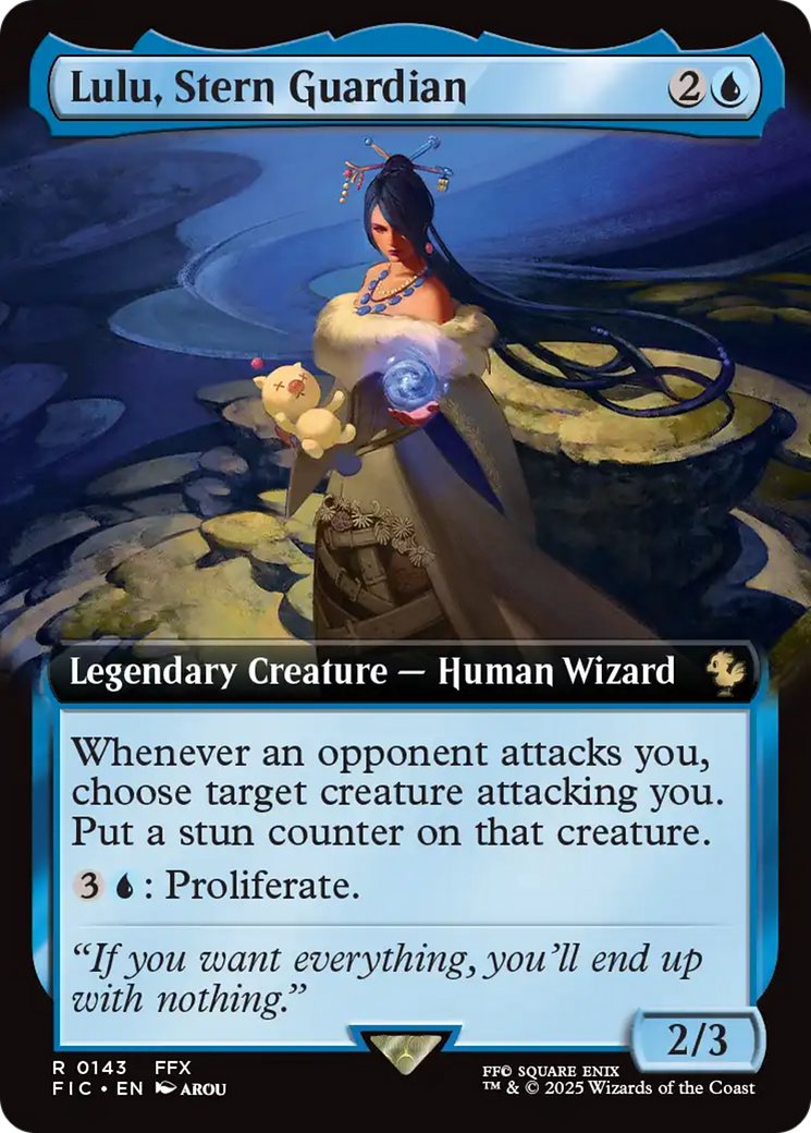 Lulu, Stern Guardian (Extended Art) [FINAL FANTASY Commander] | Exor Games Truro