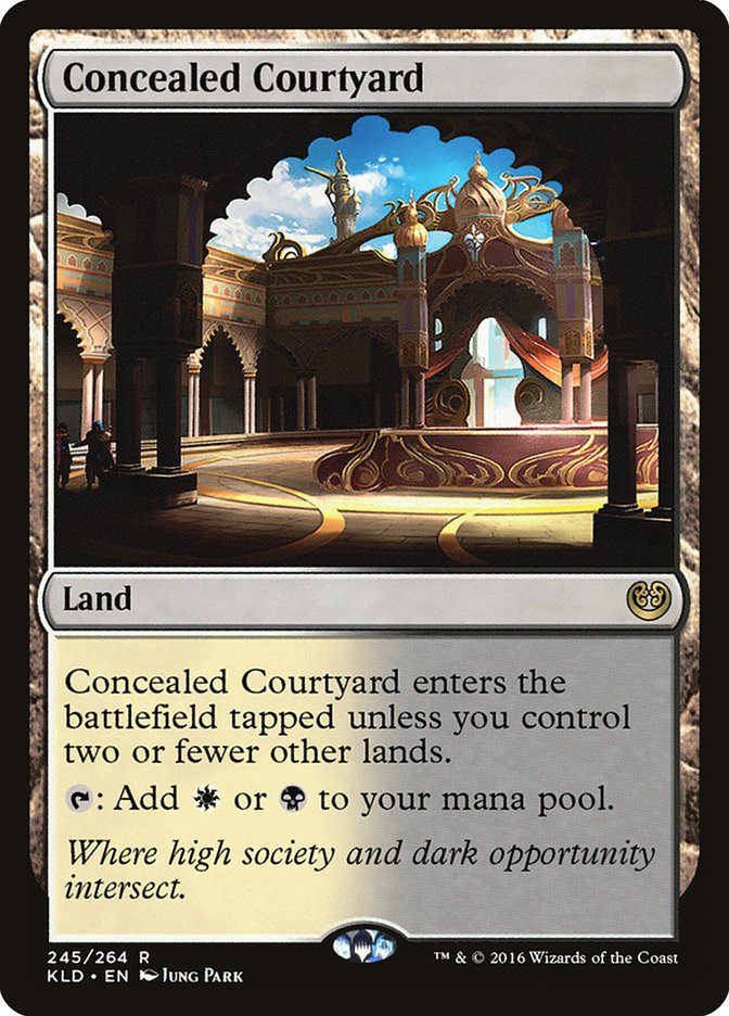 Concealed Courtyard [Kaladesh] | Exor Games Truro