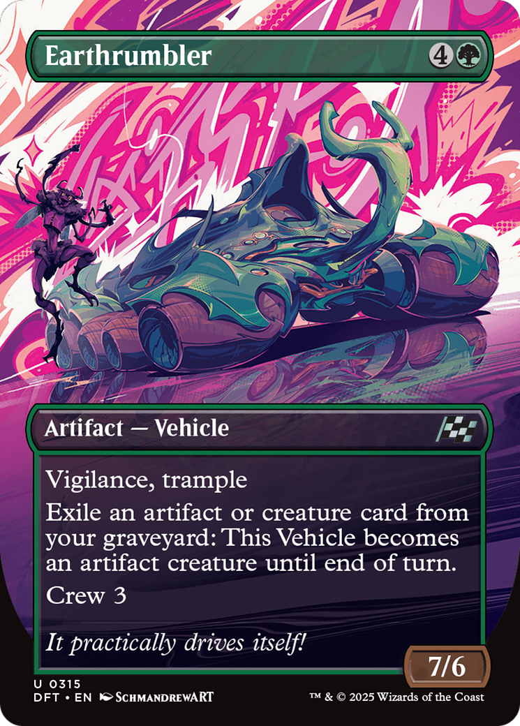 Earthrumbler (Borderless) [Aetherdrift] | Exor Games Truro