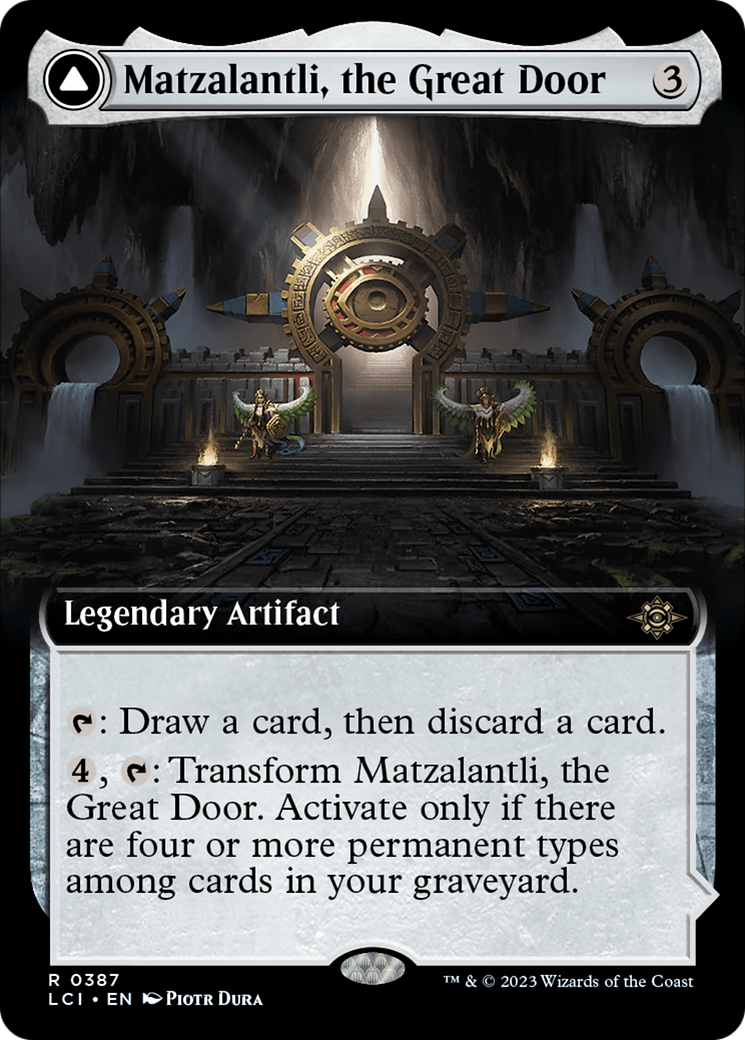 Matzalantli, the Great Door // The Core (Extended Art) [The Lost Caverns of Ixalan] | Exor Games Truro