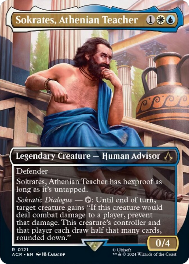 Sokrates, Athenian Teacher (Borderless) [Assassin's Creed] | Exor Games Truro