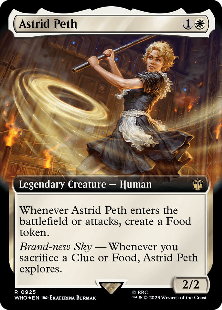 Astrid Peth (Extended Art) (Surge Foil) [Doctor Who] | Exor Games Truro