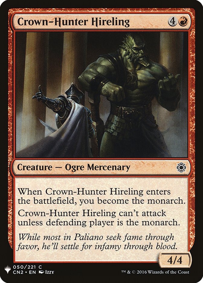 Crown-Hunter Hireling [Mystery Booster] | Exor Games Truro