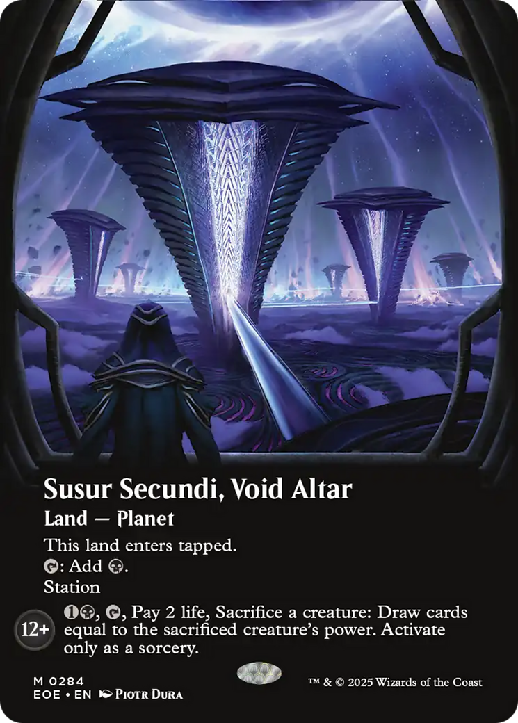 Susur Secundi, Void Altar (Borderless) [Edge of Eternities] | Exor Games Truro