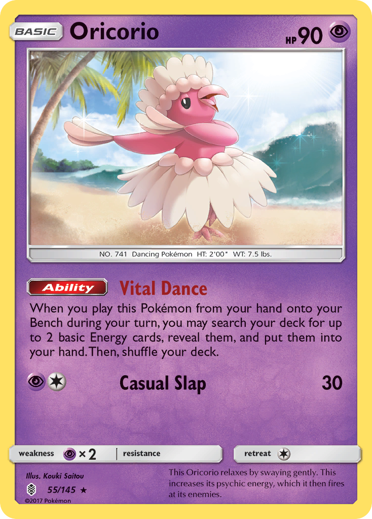 Oricorio (55/145) [Sun & Moon: Guardians Rising] | Exor Games Truro