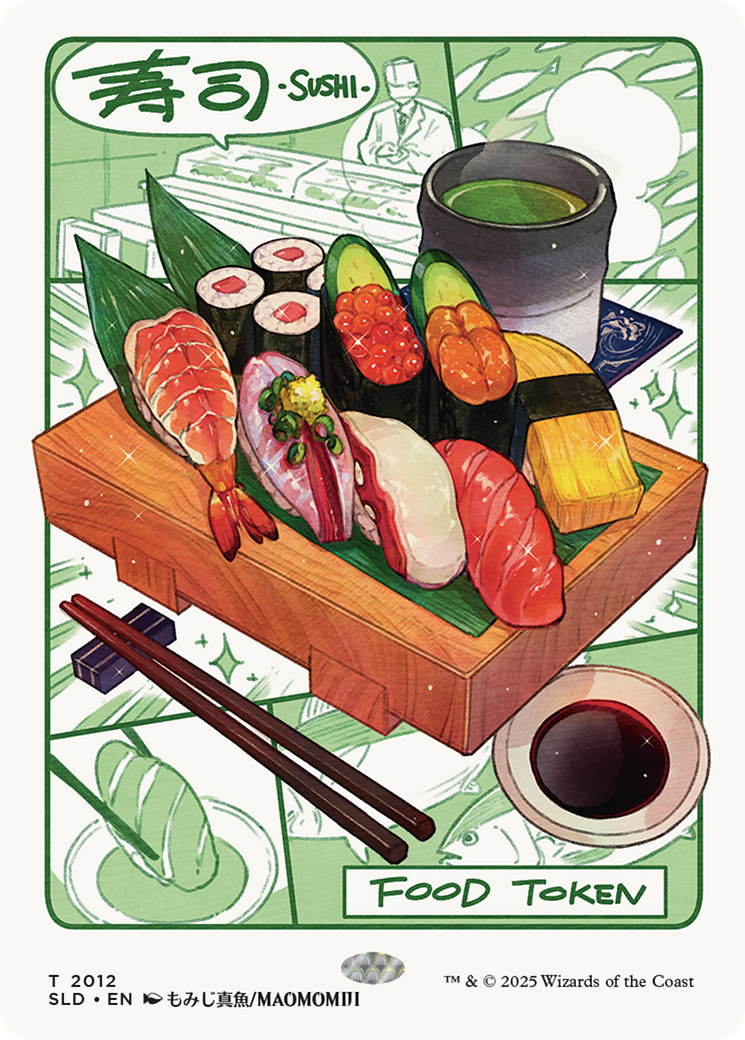 Food Token (2012) (Rainbow Foil) [Secret Lair Drop Series] | Exor Games Truro