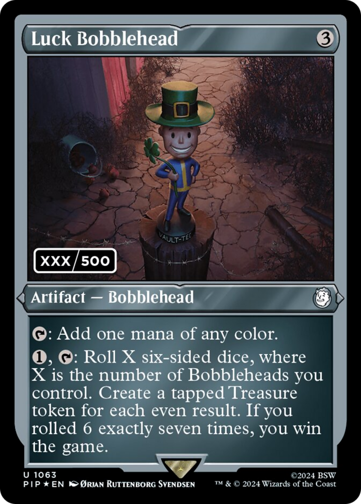 Luck Bobblehead (Serial Numbered) [Fallout] | Exor Games Truro