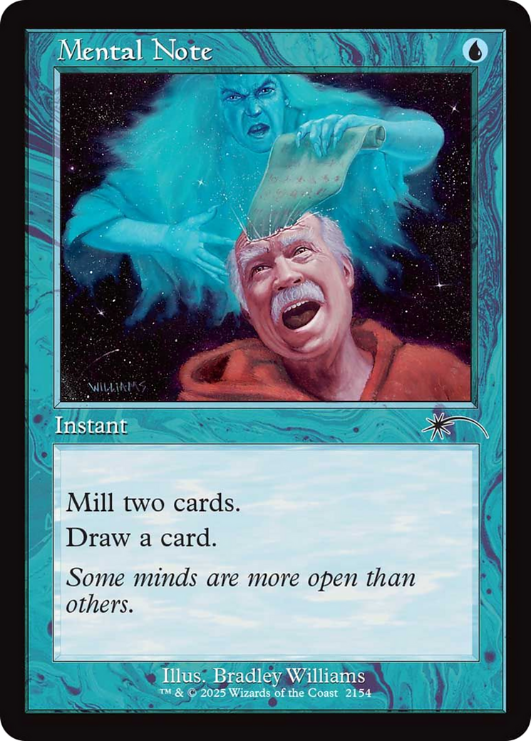 Mental Note (Retro Frame) [Secret Lair Drop Series] | Exor Games Truro