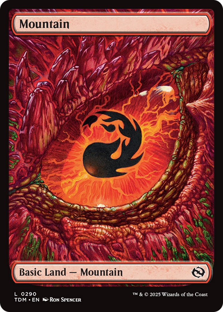Mountain (0290) [Tarkir: Dragonstorm] | Exor Games Truro