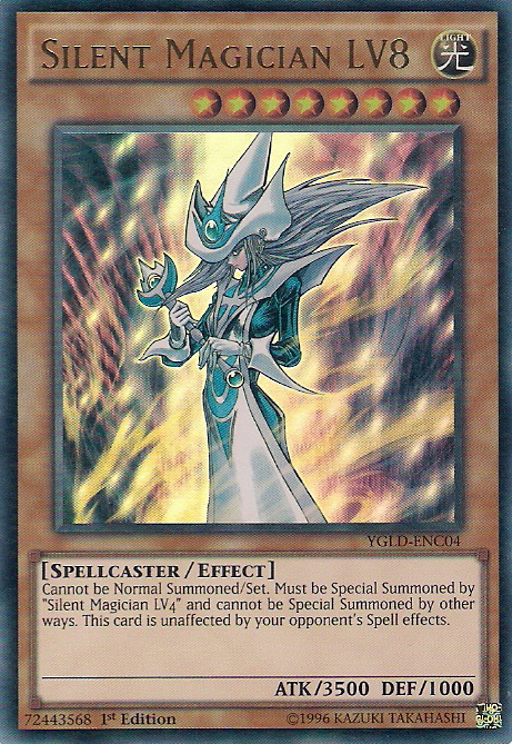 Silent Magician LV8 [YGLD-ENC04] Ultra Rare | Exor Games Truro