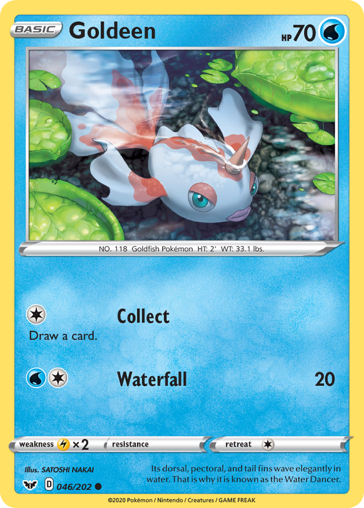 Goldeen (046/202) [Sword & Shield: Base Set] | Exor Games Truro