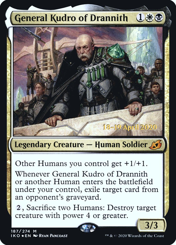 General Kudro of Drannith [Ikoria: Lair of Behemoths Prerelease Promos] | Exor Games Truro