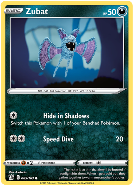 Zubat (089/163) [Sword & Shield: Battle Styles] | Exor Games Truro