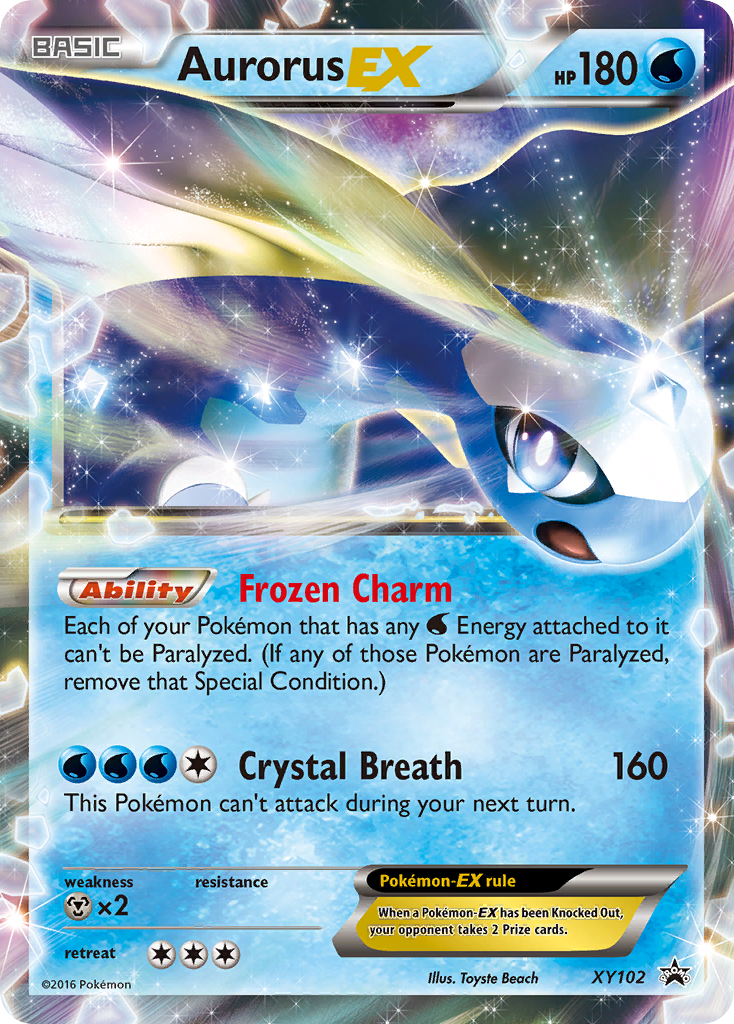 Aurorus EX (XY102) [XY: Black Star Promos] | Exor Games Truro