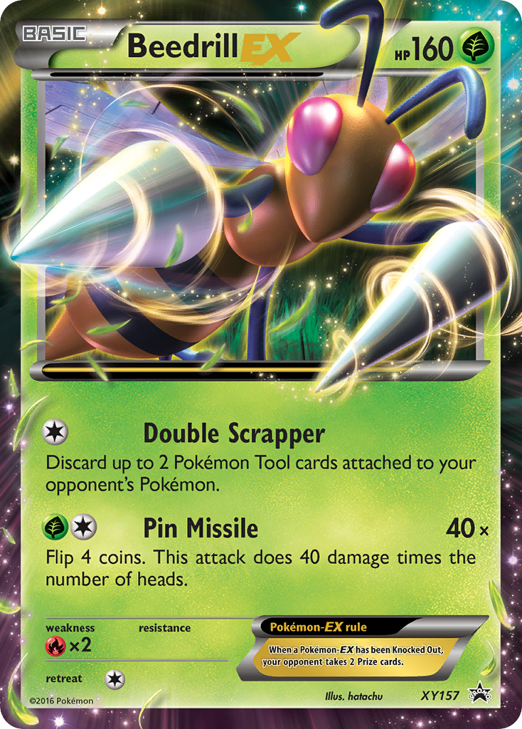 Beedrill EX (XY157) [XY: Black Star Promos] | Exor Games Truro